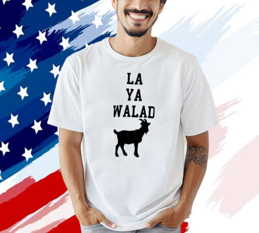 La Ya walad goat T-shirt