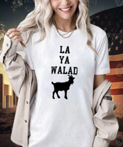 La Ya walad goat T-shirt