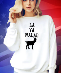 La Ya walad goat T-shirt