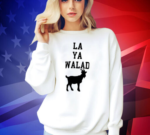 La Ya walad goat T-shirt