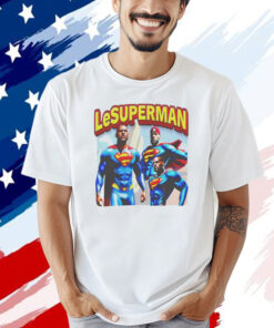 LeSuperman Lebron James Superman T-shirt