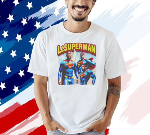 LeSuperman Lebron James Superman T-shirt