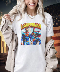 LeSuperman Lebron James Superman T-shirt