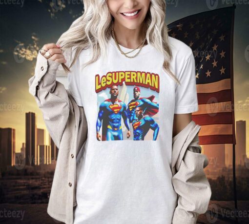 LeSuperman Lebron James Superman T-shirt