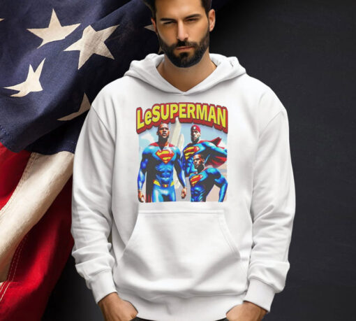 LeSuperman Lebron James Superman T-shirt