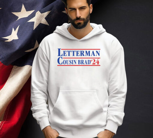 Letterman cousin brad 2024 T-shirt