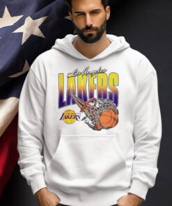Los Angeles Lakers on fire T-shirt