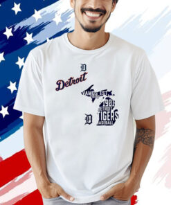 MLB Detroit Tigers baseball logo T-shirt