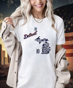 MLB Detroit Tigers baseball logo T-shirt