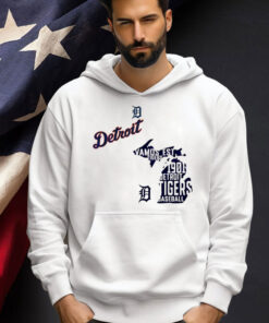 MLB Detroit Tigers baseball logo T-shirt