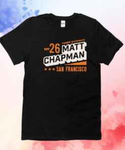 Matt Chapman #26 MLBPA San Francisco T-Shirt
