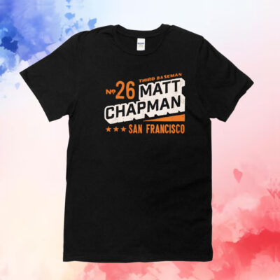 Matt Chapman #26 MLBPA San Francisco T-Shirt