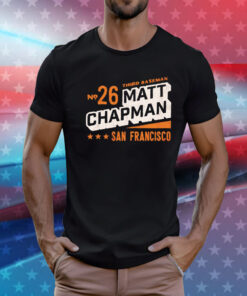 Matt Chapman #26 MLBPA San Francisco T-Shirt