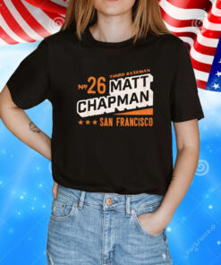 Matt Chapman #26 MLBPA San Francisco T-Shirt