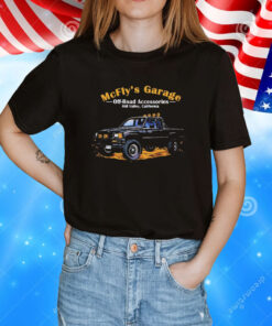 Mcfly’s garage off-road accessories Hill Valley California T-Shirt