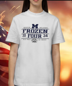 Michigan Wolverines men’s ice hockey 2024 Frozen Four Shirt