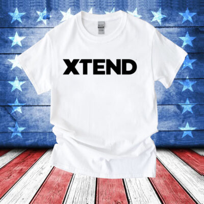 Miranda Cohen wearing xtend logo T-Shirt