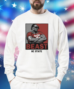 NC State Basketball DJ Burns Beast Shirt