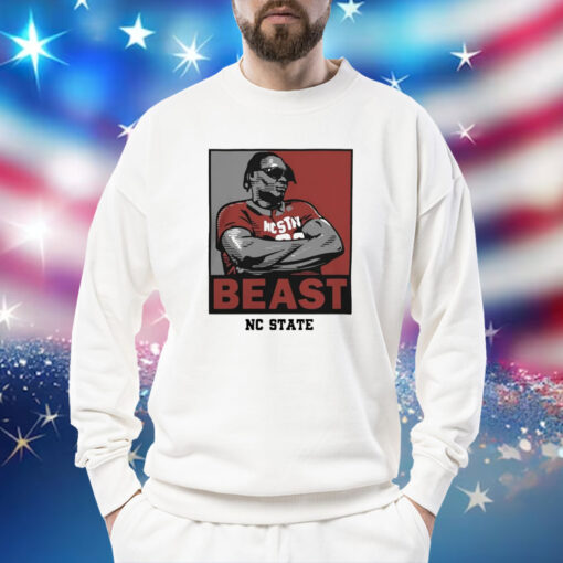 NC State Basketball DJ Burns Beast Shirt