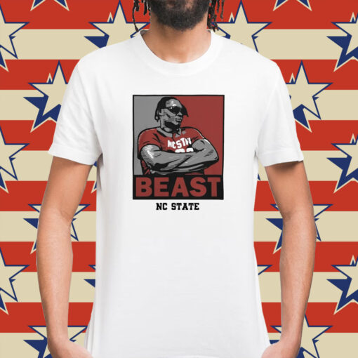 NC State Basketball DJ Burns Beast Shirt