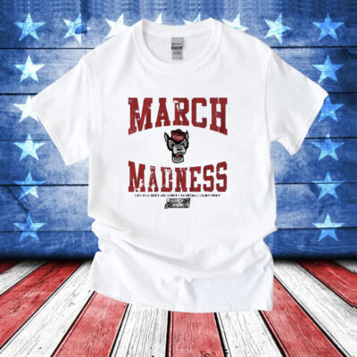 Nc State Wolf Men’s Basketball March Madness T-Shirt