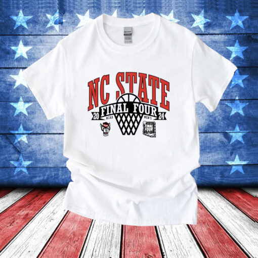 Nc State Wolfpack 2024 NCAA Men’s Basketball Final Four T-Shirt