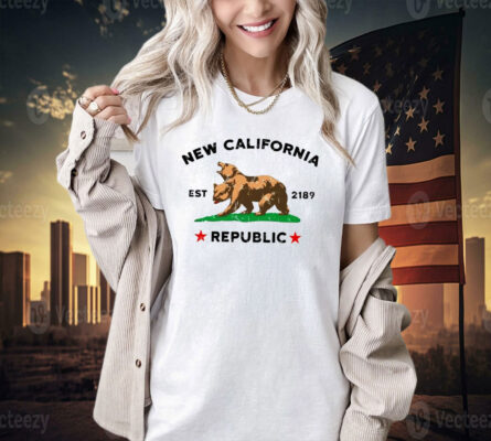 New California Republic est 2189 T-shirt