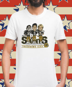 New Orleans Saints Rueben Mayes Bobby Hebert Morten Andersen caricature vintage Shirt