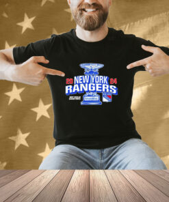 New York Rangers 2024 Presidents Trophy Hockey T-shirt