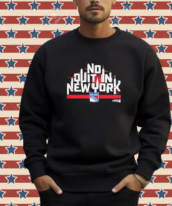 No quit in New York Rangers NHL T-shirt