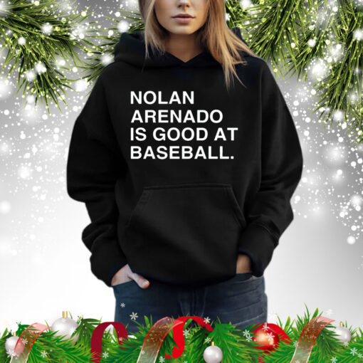 Nolan Arenado is good at football Shirt