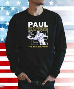 Paul Krause The Interceptor 22 Shirt