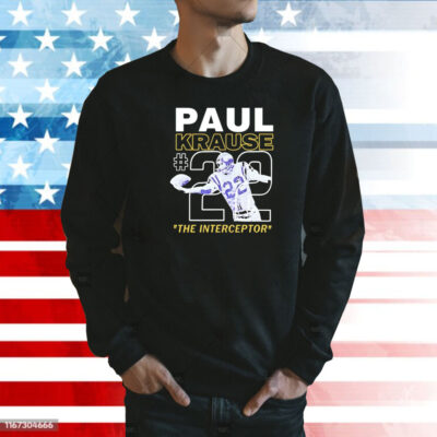 Paul Krause The Interceptor 22 Shirt