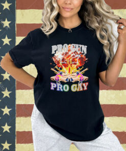 Pro gun pro gay T-shirt