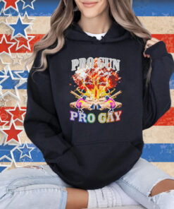 Pro gun pro gay T-shirt