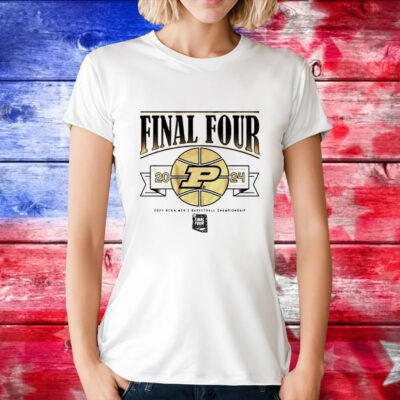 Purdue Boilermakers Final Four 2024 NCAA Men’s Basketball Championship T-Shirt