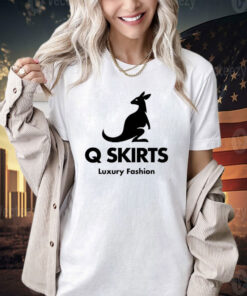 Q skirt luxury fashion T-shirt