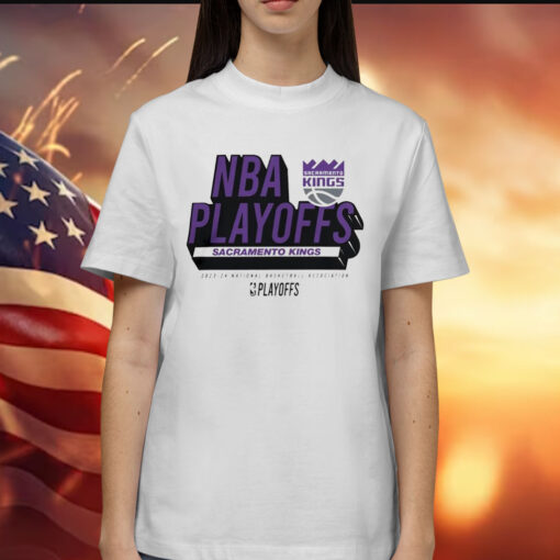 Sacramento Kings 2024 NBA Playoffs logo Shirt