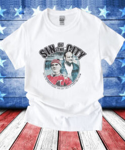 Sin of the city they’re on shakier ground than gary sinise at a Christmas podium T-Shirt