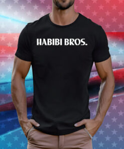 Siraj Hashmi wearing Habibi Bros T-Shirt