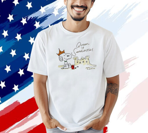 Snoopy Queen of Sandcastles T-shirt