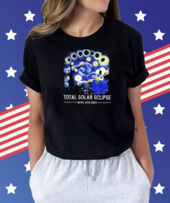 Snoopy and Woodstock total solar eclipse 2024 Shirt