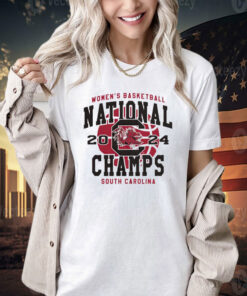 South Carolina Gamecocks 2024 Women’s Basketball National Champs T-shirt