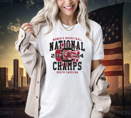South Carolina Gamecocks 2024 Women’s Basketball National Champs T-shirt