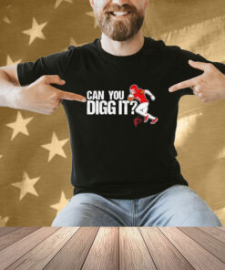 Stefon Diggs can you digg it Houston football T-shirt