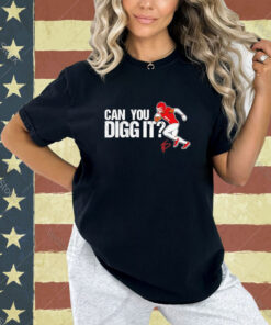 Stefon Diggs can you digg it Houston football T-shirt