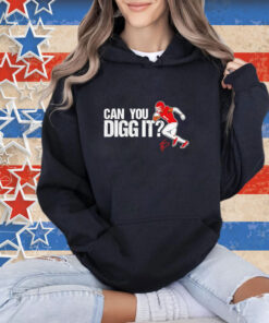 Stefon Diggs can you digg it Houston football T-shirt