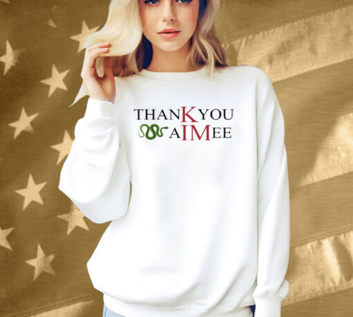 Taylor Swift Kim Kardashian Thank You Aimee Sweatshirt