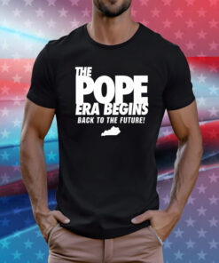 The pope era begins back to the future T-Shirt