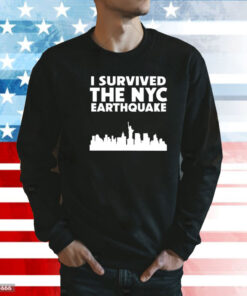 Thevulgarchef I Survived The Nyc Earthquake 2024 Shirt